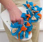 Embellished flip flops